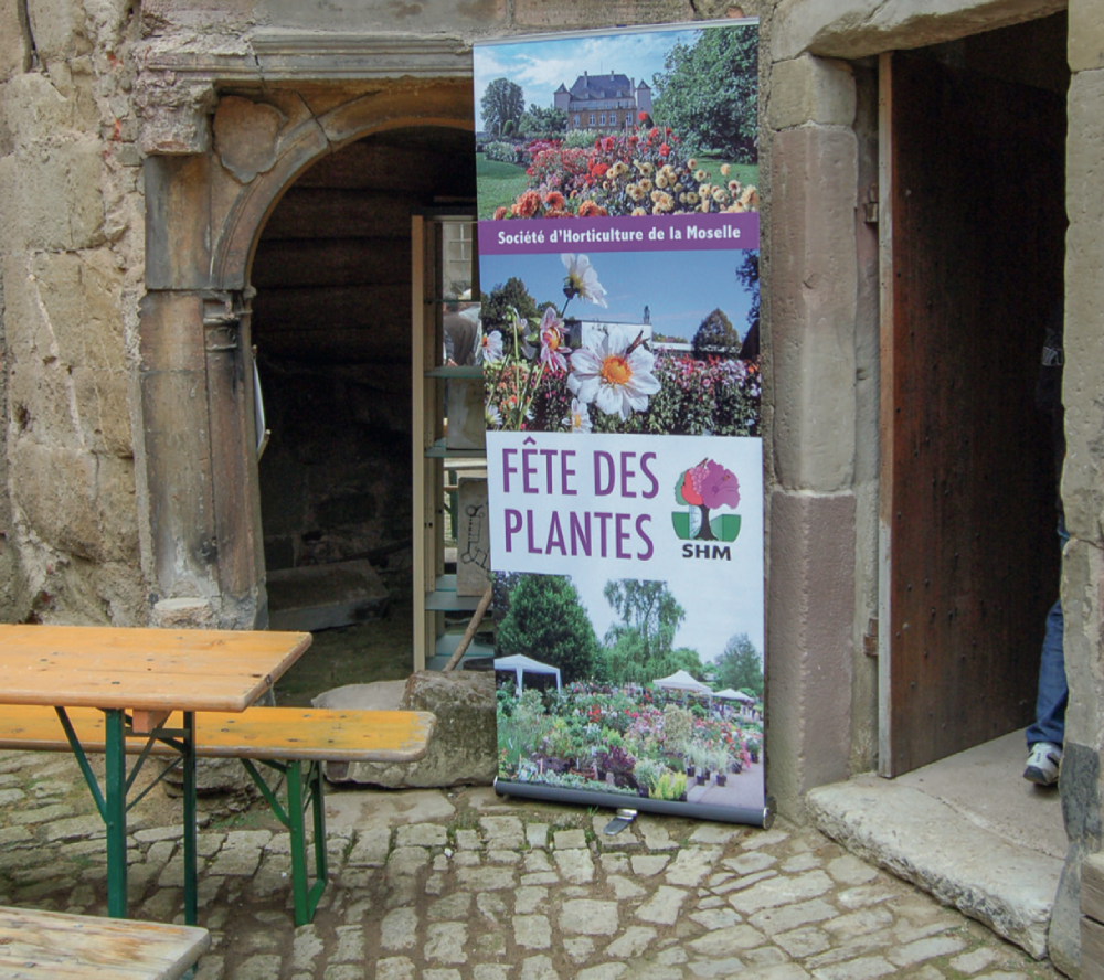 La fête des plantes est une initiative de la Société d’horticulture de la Moselle